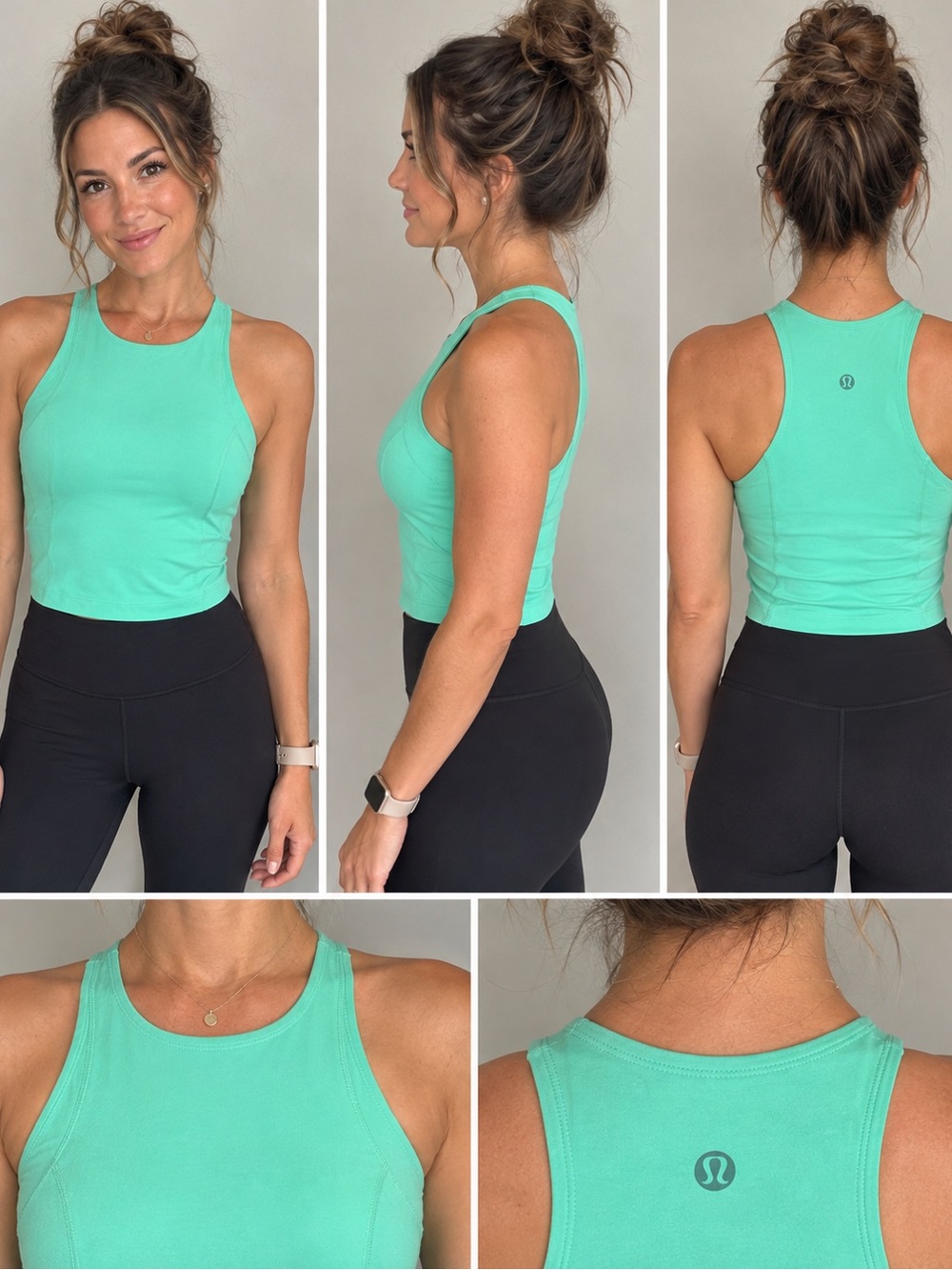 Lululemon Align High-Neck Tank Green